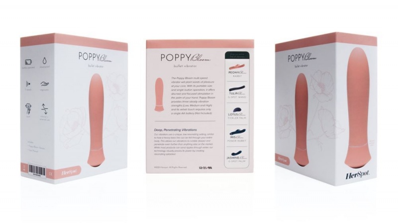 Fleshlight Poppy Bloom Bullet Vibrators | EGYPT 8143YFPVJ