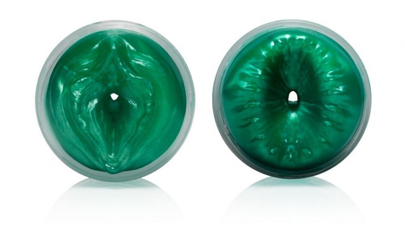 Fleshlight Quickshot Alien Lady/Butt - Metallic Green Freaks Male Masturbators | EGYPT 3691FQZMX